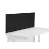 TC Fabric Straight Screen - 1200 x 380mm - Black