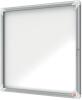 Nobo Premium Plus Outdoor Magnetic Lockable Notice Board 6 x A4 White