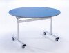 Metalliform Premium Circular Tilt Top Table - 1100mm