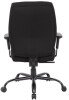 Dams Porter Bariatric Operator Chair with Black Fabric Seat & Back