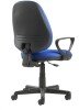 Dams Bilbao Operators Chair with Lumbar Support & Fixed Arms - Blue