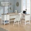 Teknik Shaker Style L-Shaped Home Desk - 1654 x 1490mm