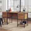 Teknik Iron Foundry Double Pedestal Home Desk - 1500 x 508mm