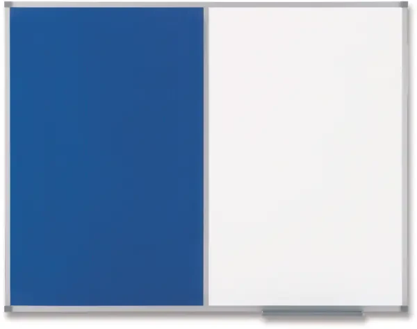 Nobo Magnetic Combi Notice Board 1200mm x 900mm Blue