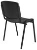 Dams Taurus Plastic Stacking Chair - Pack of 4 - Black