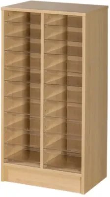 Willowbrook 20 Space Double Column Pigeon Hole Unit