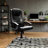 Nautilus Westminster Bonded Leather Executive Chair - Black