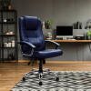 Nautilus Westminster Bonded Leather Executive Chair - Blue