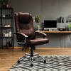 Nautilus Westminster Bonded Leather Executive Chair - Brown