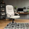 Nautilus Westminster Bonded Leather Executive Chair - Cream