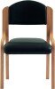 Nautilus Tahara Vinyl Chair - Black