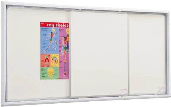 Spaceright Sliding Writing Whiteboard Systems (Two Sliding Boards)