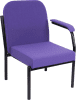 Advanced Extra Heavy-duty Single Armchair - Right