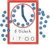 Edtech Dry Wipe Clock Faces - Pack of 10