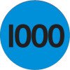 Edtech Place Value Counters 1000's - Pack of 100