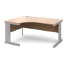 Dams Vivo Corner Desk 1600mm - Beech