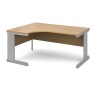 Dams Vivo Corner Desk 1600mm - Oak