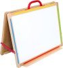 Spaceright Little Acorns Solid Wood Share 'N' Write Chalk and White Board