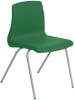 Metalliform NP Classroom Chairs Size 5 (11-14 Years) - Green