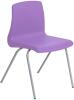 Metalliform NP Classroom Chairs Size 3 (6-8 Years) - Lilac