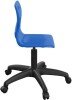 Titan Swivel Senior Chair with Black Base - (11+ Years) 460-560mm Seat Height - Blue