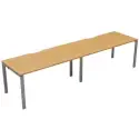 TC Bench Desk, Pod of 2, Full Depth - 2400 x 800mm