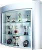 Spaceright Wall Mounted Trophy Showcases with LED Lights