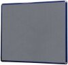 Spaceright SmartShield FlameShield Aluminium Framed Noticeboard - 2400 x 1200mm - Grey