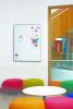 Spaceright Magnetic Smartshield Writing Boards - 900 x 600mm