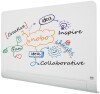 Nobo Impression Pro Glass Magnetic Whiteboard Pen Tray 1000mm x 560mm - White