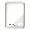 Nobo Premium Plus Outdoor Magnetic Lockable Notice Board 4 x A4 White