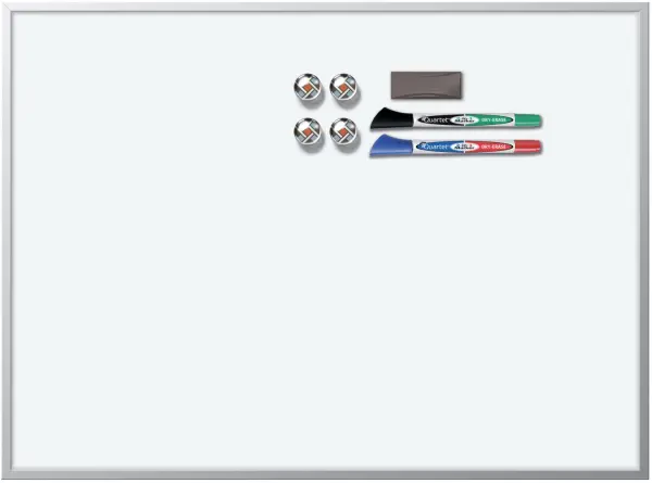 Nobo Small Magnetic Whiteboard Aluminium Frame 585mm x 430mm