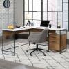 Teknik Moderna L-Shaped Work Desk - 1516 x 1450mm