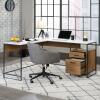 Teknik Moderna L-Shaped Work Desk - 1516 x 1450mm