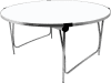 Gopak Round Folding Table - 1520mm - White