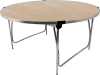 Gopak Round Folding Table - 1520mm - Maple