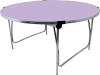 Gopak Round Folding Table - 1520mm - Lilac