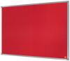 Nobo Essence Felt Notice Board 900mm x 600mm Red