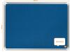 Nobo Premium Plus Felt Notice Board 600mm x 450mm Blue