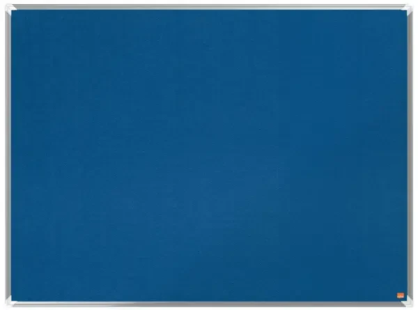 Nobo Premium Plus Felt Notice Board 1200mm x 900mm Blue