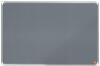 Nobo Premium Plus Felt Notice Board 900mm x 600mm Grey