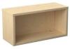 TC Reception Modular Straight Top Hutch Unit - 800 x 320mm - Maple (8-10 Week lead time)