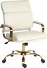 Teknik Vintage Style Executive Chair - White