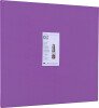 Spaceright Accents FlameShield Unframed Noticeboard - 1200 x 1200mm - Lavender