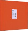 Spaceright Accents FlameShield Unframed Noticeboard - 1200 x 1200mm - Orange