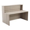 TC Reception Unit - 1400 x 800 x 1170mm - Grey Oak