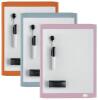 Nobo Mini Magnetic Whiteboard with Assorted Frame 216mm x 280mm (Pack of 6)