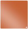 Nobo Mini Magnetic Whiteboard Coloured Tile 360mm x 360mm Orange