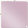 Nobo Mini Magnetic Whiteboard Coloured Tile 360mm x 360mm Rose