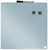 Nobo Mini Magnetic Whiteboard Coloured Tile 360mm x 360mm Grey